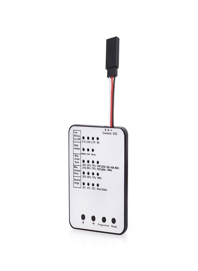 KingVal Replacement LED Programming Card Compatible with KINGVAL Surpass Hobby 25A 35A 45A 60A 80A 120A 150A RC Car Brushless ESC - Image 1